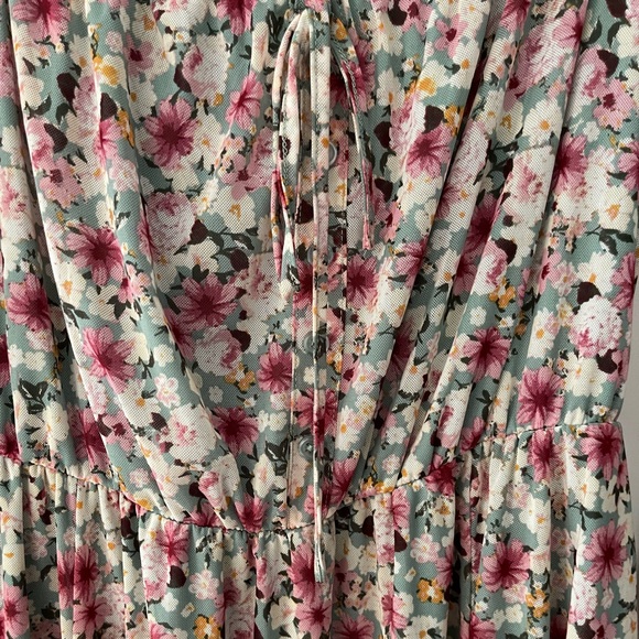 Absolutely Famous Floral Dress - Picture 2 of 5